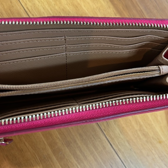 Fossil Issue No 1954 Zip Wallet - Hot Pink - Picture 5 of 13